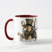 Der wütende Hutmacher Tasse (Links)