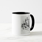 Der wütende Hutmacher Tasse (VorderseiteRechts)