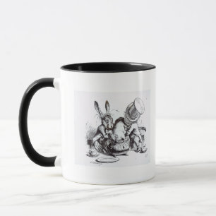 Der wütende Hutmacher und die März-Hasen Tasse