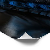 der wütende Löwe Poster (Ecke)