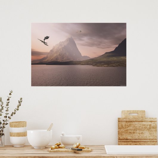 Der Wyrmberg Poster (Küche)