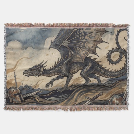 Der Wyvern über gefallenen Rittern Decke (Vorderseite)