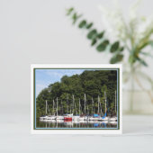 Der Yachthafen Postkarte (Stehend Vorderseite)