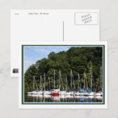 Der Yachthafen Postkarte (Vorne/Hinten)