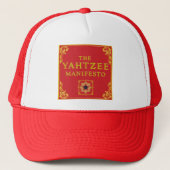 Der Yahtzee Manifesto Trucker Hat Truckerkappe (Vorderseite)