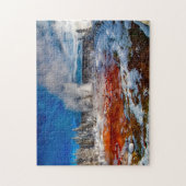 Der Yellow Stone Nationalpark. Puzzle (Vertikal)