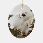 Der Yellowstone Nationalpark ist Phantastisch! Keramik Ornament (Rechts)