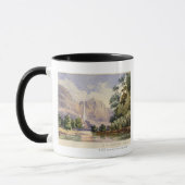 Der Yo-Semite Fall. 804 m. Tasse (Links)