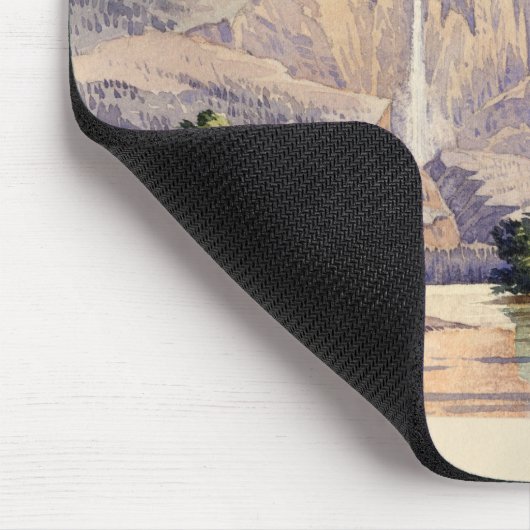 Der Yo-Semitefall. 2.634 ft. Mousepad (Ecke)