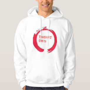 Der Youtube-Kanallogo Hoodie der Männer