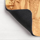 Der zähe Küken Mousepad (Ecke)