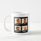 der Zahlen Mugshot Kaffeetasse (Links)