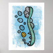 Der Zahnbürste, den dein Zahnarzt dir die Poster-W Poster (Vorne)