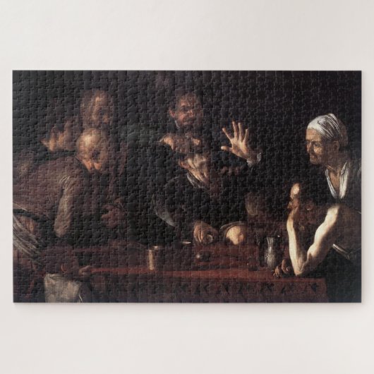 Der Zahnpuller - Caravaggio zugeschrieben Puzzle (Horizontal)