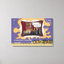 Der Zankapfel | Jubiläum 24x16 Leinwanddruck