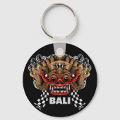 Der Zauber Balis mit dir: Black Barong Key Chain Schlüsselanhänger (Vorderseite)