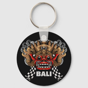Der Zauber Balis mit dir: Black Barong Key Chain Schlüsselanhänger