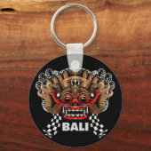 Der Zauber Balis mit dir: Black Barong Key Chain Schlüsselanhänger (Vorderseite)