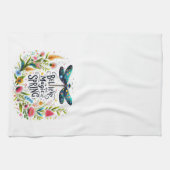 Der Zauber der Blumen des Frühlings Geschirrtuch (Horizontal)