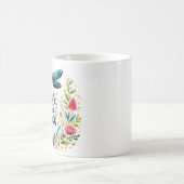 Der Zauber der Blumen des Frühlings Kaffeetasse (Mittel)