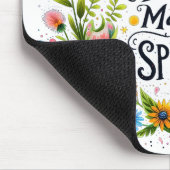 Der Zauber der Blumen des Frühlings Mousepad (Ecke)