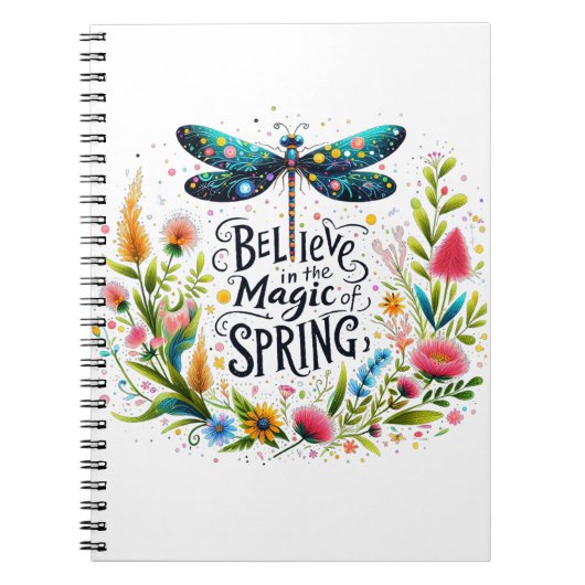 Der Zauber der Blumen des Frühlings Notizblock (Vorderseite)