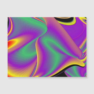Der Zauber der Magnetkarte in den Farben