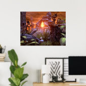 Der Zauber der Musik der Natur Poster (Heimbüro)