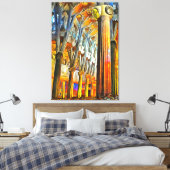 Der Zauber der Sagrada Familia Leinwanddruck (Insitu (Schlafzimmer))