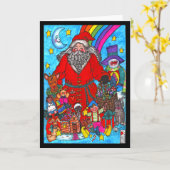 Der Zauber der Weihnachtskarte Karte (Gelbe Blume)