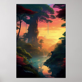 Der Zauber des Dschungelsonnengangs Poster