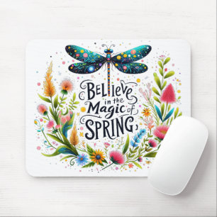 Der Zauber des Frühlings floral Mousepad