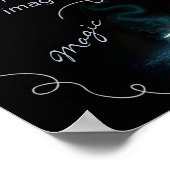 Der Zauber des Lesekristenplakats Poster (Ecke)