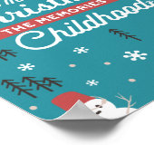 Der Zauber des Weihnachtsangebots Poster (Ecke)