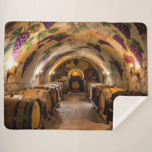 „Der Zauber des Weins – Eleganz in jedem Tropfen“ Sherpadecke