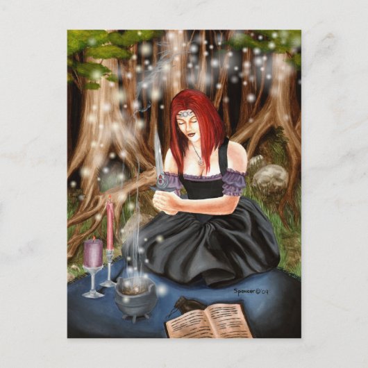 Der Zauber Postkarte (Vorderseite)