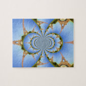 Der Zauber von Paris: Geometrisches Eiffelturm-Des Puzzle (Horizontal)