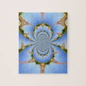 Der Zauber von Paris: Geometrisches Eiffelturm-Des Puzzle (Vertikal)