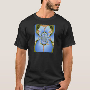 Der Zauber von Paris: Geometrisches Eiffelturm-Des T-Shirt
