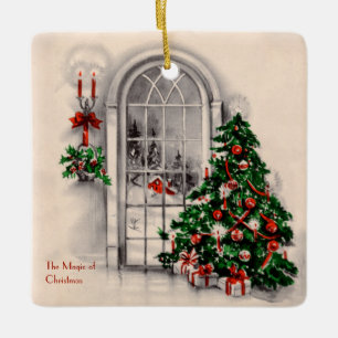 Der Zauber von Weihnachten zu Hause Ornament