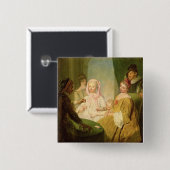 Der Zauberer, 1720-25 Button (Vorne & Hinten)