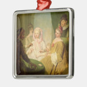 Der Zauberer, 1720-25 Ornament Aus Metall (Links)
