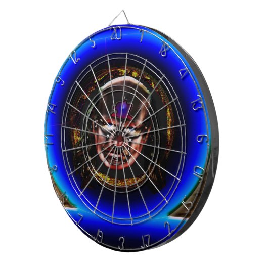 DER ZAUBERER DARTSCHEIBE (Vorderseite rechts)