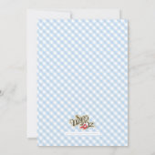 Der Zauberer der Oz Baby-Dusche Einladung (Rückseite)