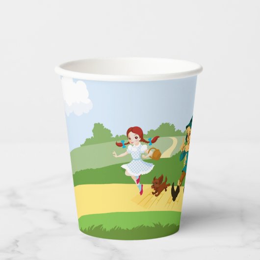 Der Zauberer der OZ™ Babydusche Pappbecher (Vorderseite)