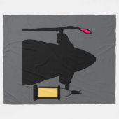 Der Zauberer Fleece-Decke Fleecedecke (Vorderseite (Horizontal))