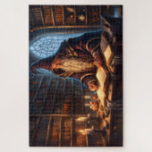 Der Zauberer in seiner Studie Puzzle (Vertikal)