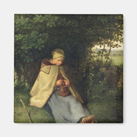 Der Zauberer oder, Die sitzende Hirtin, 1858-60 Magnet (Vorne)