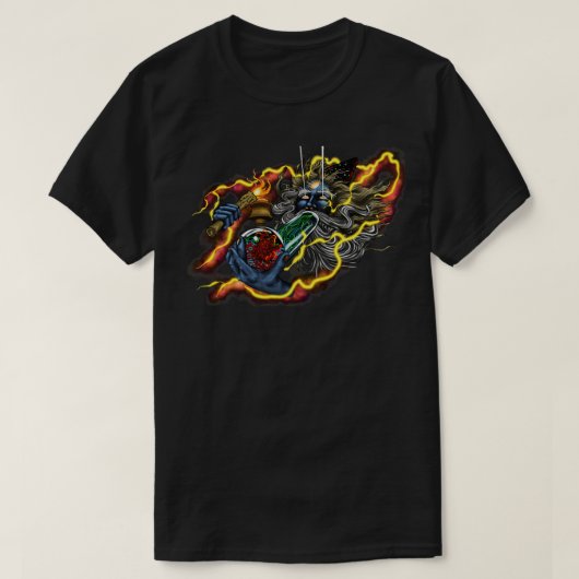 Der ZAUBERER T-Shirt (Design vorne)