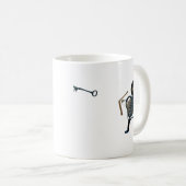 Der Zauberer und der Bogenschütze Kaffeetasse (VorderseiteRechts)